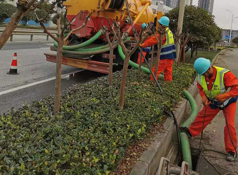 椒江市政管道清淤